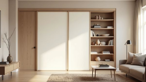 Optimiser votre espace avec la porte coulissante astucieusement conçue