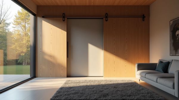 Optimiser votre espace avec la porte coulissante astucieusement conçue